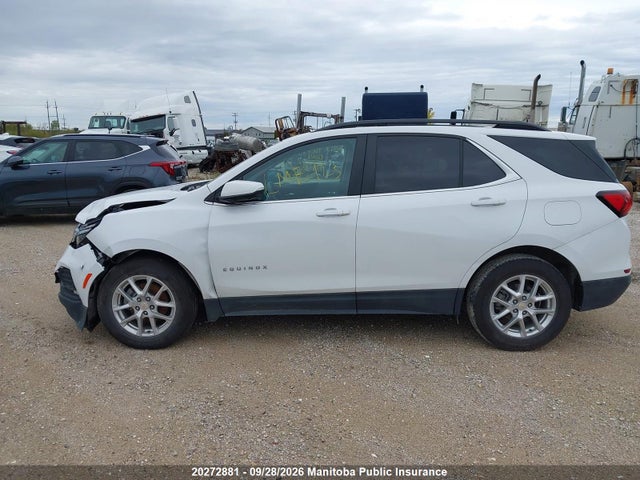 2022 Chevrolet Equinox Lt მანქანა იყიდება აუქციონზე, vin: 2GNAXKEV1N6135610, აუქციონის ნომერი: 20272881