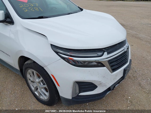 2022 Chevrolet Equinox Lt მანქანა იყიდება აუქციონზე, vin: 2GNAXKEV1N6135610, აუქციონის ნომერი: 20272881