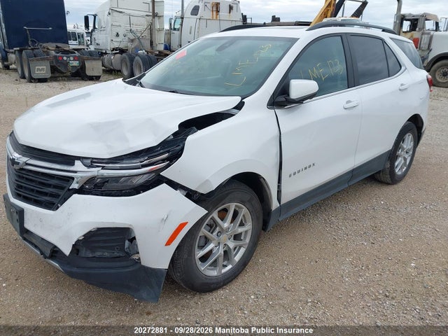 2022 Chevrolet Equinox Lt მანქანა იყიდება აუქციონზე, vin: 2GNAXKEV1N6135610, აუქციონის ნომერი: 20272881