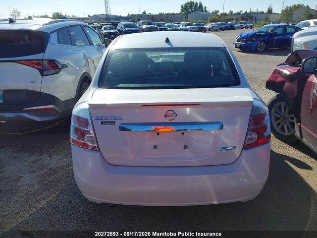 20272893 :رقم المزاد ، 3N1AB6AP5BL662176 vin ، 2011 Nissan Sentra 2.0 S مزاد بيع