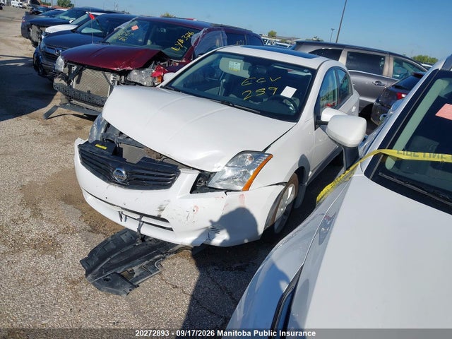 20272893 :رقم المزاد ، 3N1AB6AP5BL662176 vin ، 2011 Nissan Sentra 2.0 S مزاد بيع