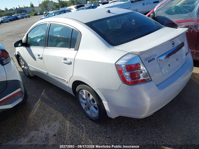 20272893 :رقم المزاد ، 3N1AB6AP5BL662176 vin ، 2011 Nissan Sentra 2.0 S مزاد بيع