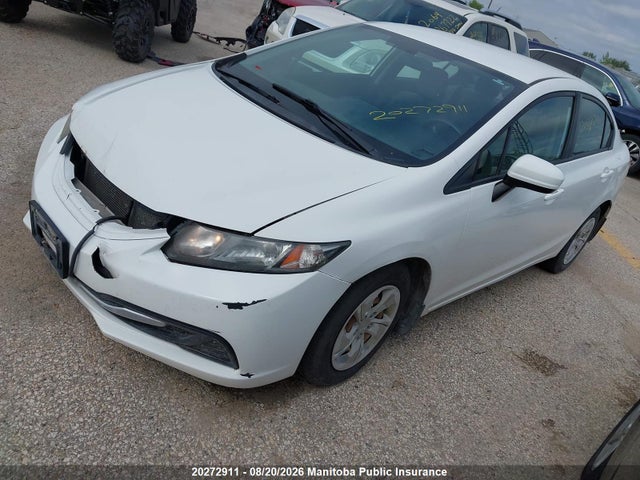 Honda Civic Lx 2015 2HGFB2F42FH005765 Image 2