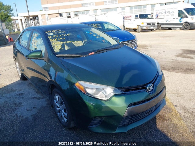 20272912 :رقم المزاد ، 2T1BURHE1FC332366 vin ، 2015 Toyota Corolla Le مزاد بيع