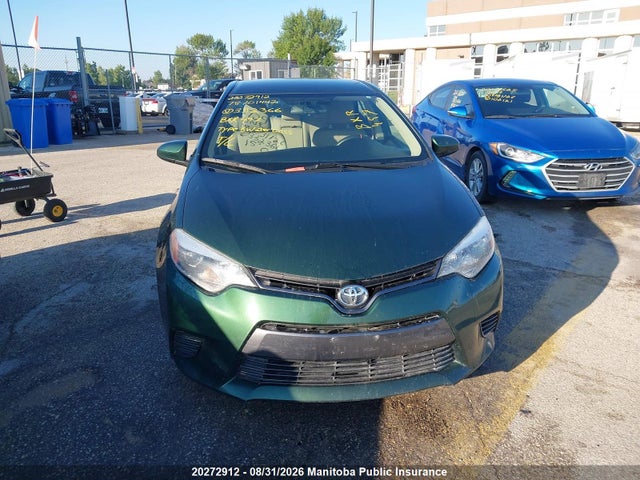 2015 Toyota Corolla Le მანქანა იყიდება აუქციონზე, vin: 2T1BURHE1FC332366, აუქციონის ნომერი: 20272912