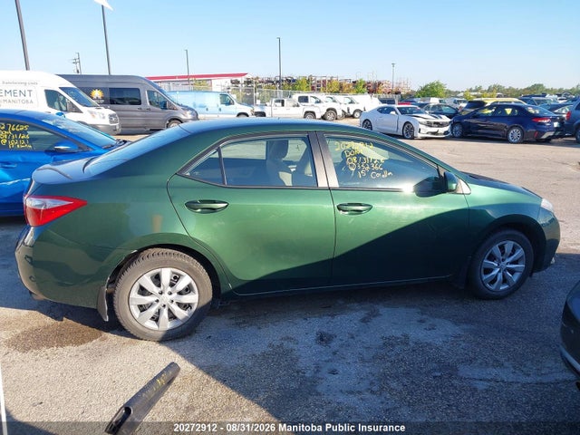 2015 Toyota Corolla Le მანქანა იყიდება აუქციონზე, vin: 2T1BURHE1FC332366, აუქციონის ნომერი: 20272912