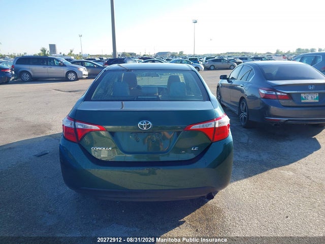 2015 Toyota Corolla Le მანქანა იყიდება აუქციონზე, vin: 2T1BURHE1FC332366, აუქციონის ნომერი: 20272912