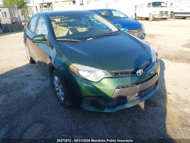 2015 Toyota Corolla Le მანქანა იყიდება აუქციონზე, vin: 2T1BURHE1FC332366, აუქციონის ნომერი: 20272912
