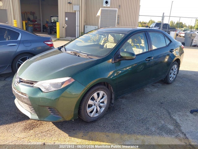 2015 Toyota Corolla Le მანქანა იყიდება აუქციონზე, vin: 2T1BURHE1FC332366, აუქციონის ნომერი: 20272912