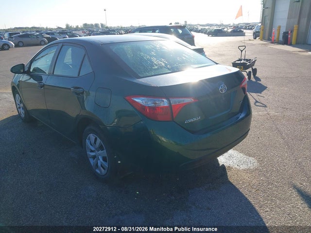 2015 Toyota Corolla Le მანქანა იყიდება აუქციონზე, vin: 2T1BURHE1FC332366, აუქციონის ნომერი: 20272912