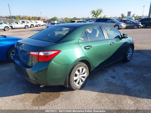2015 Toyota Corolla Le მანქანა იყიდება აუქციონზე, vin: 2T1BURHE1FC332366, აუქციონის ნომერი: 20272912