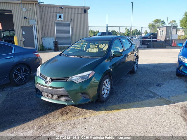 2015 Toyota Corolla Le მანქანა იყიდება აუქციონზე, vin: 2T1BURHE1FC332366, აუქციონის ნომერი: 20272912