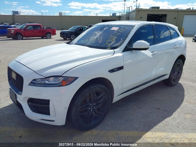 Продаж на аукціоні авто 2017 Jaguar F-pace R-sport 35t, vin: SADCL2BV0HA494380, номер лоту: 20272915