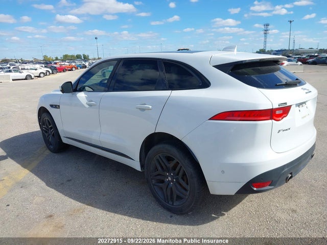 Продаж на аукціоні авто 2017 Jaguar F-pace R-sport 35t, vin: SADCL2BV0HA494380, номер лоту: 20272915