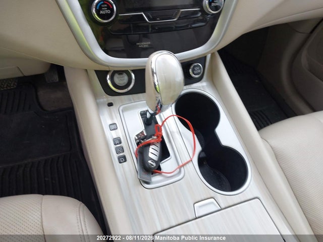 20272922 :رقم المزاد ، 5N1AZ2MH7HN133094 vin ، 2017 Nissan Murano Platinum مزاد بيع