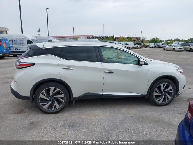 20272922 :رقم المزاد ، 5N1AZ2MH7HN133094 vin ، 2017 Nissan Murano Platinum مزاد بيع