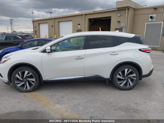 20272922 :رقم المزاد ، 5N1AZ2MH7HN133094 vin ، 2017 Nissan Murano Platinum مزاد بيع
