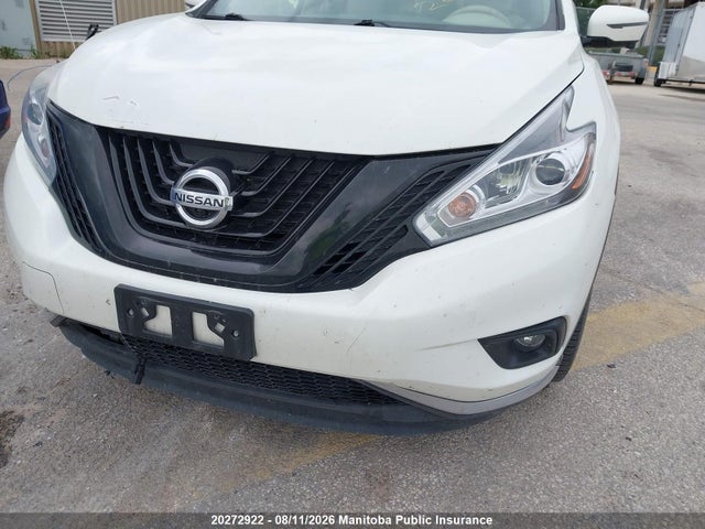 20272922 :رقم المزاد ، 5N1AZ2MH7HN133094 vin ، 2017 Nissan Murano Platinum مزاد بيع