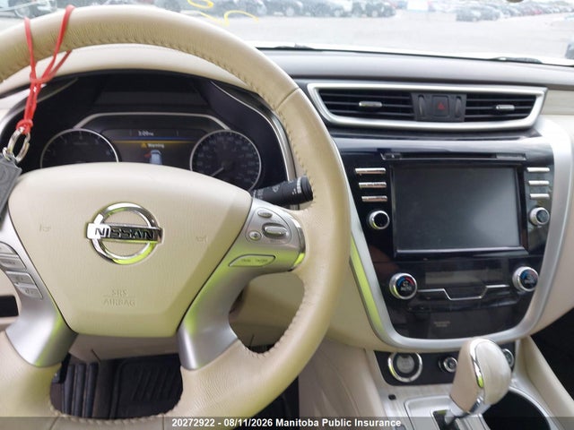 20272922 :رقم المزاد ، 5N1AZ2MH7HN133094 vin ، 2017 Nissan Murano Platinum مزاد بيع