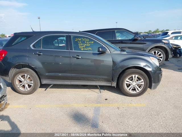 2012 Chevrolet Equinox Ls მანქანა იყიდება აუქციონზე, vin: 2GNALBEK0C1262392, აუქციონის ნომერი: 20272931