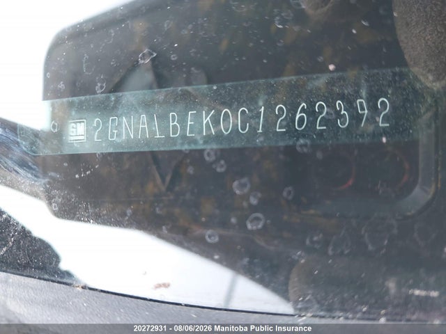 2012 Chevrolet Equinox Ls მანქანა იყიდება აუქციონზე, vin: 2GNALBEK0C1262392, აუქციონის ნომერი: 20272931