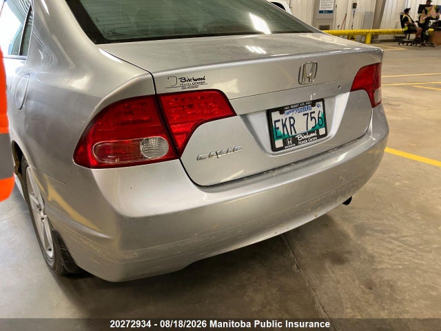 20272934 :رقم المزاد ، 2HGFA16576H016587 vin ، 2006 Honda Civic Lx مزاد بيع