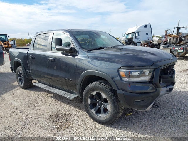 20272941 :رقم المزاد ، 1C6SRFLT1KN722744 vin ، 2019 Dodge Ram 1500 Sport Crew Cab مزاد بيع