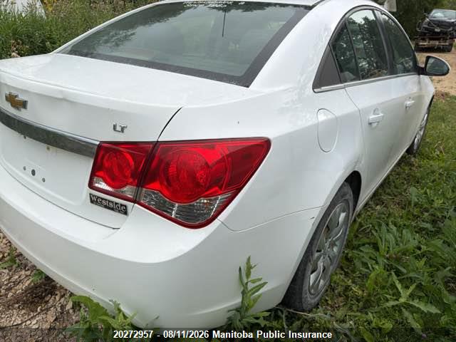 Aukcja sprzedaży 2015 Chevrolet Cruze Lt Turbo, vin: 1G1PC5SB1F7250096, numer aukcji: 20272957
