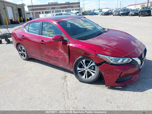 2021 Nissan Sentra 2.0 Sv მანქანა იყიდება აუქციონზე, vin: 3N1AB8CV2MY234627, აუქციონის ნომერი: 20272977