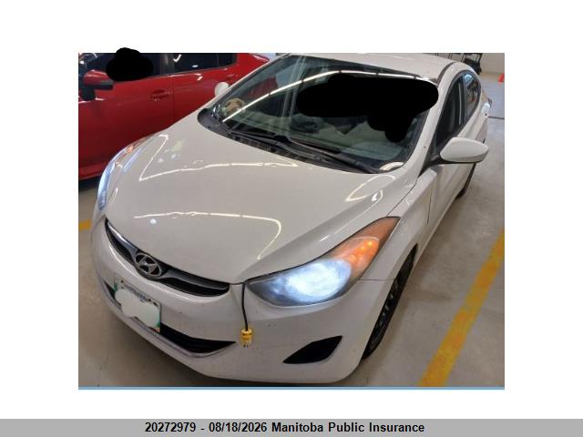 Aukcja sprzedaży 2013 Hyundai Elantra Gl, vin: 5NPDH4AE1DH411010, numer aukcji: 20272979