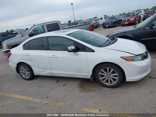 20272994 :رقم المزاد ، 2HGFB2F53CH059080 vin ، 2012 Honda Civic Lx مزاد بيع