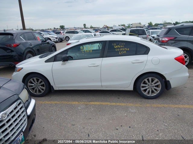 20272994 :رقم المزاد ، 2HGFB2F53CH059080 vin ، 2012 Honda Civic Lx مزاد بيع