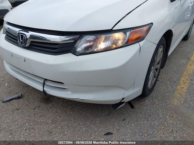20272994 :رقم المزاد ، 2HGFB2F53CH059080 vin ، 2012 Honda Civic Lx مزاد بيع