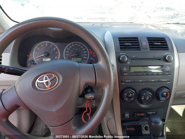 2010 Toyota Corolla Le მანქანა იყიდება აუქციონზე, vin: 2T1BU4EE9AC391083, აუქციონის ნომერი: 20273001