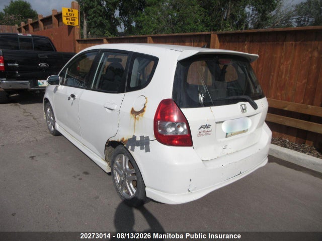 Продаж на аукціоні авто 2008 Honda Fit Sport, vin: JHMGD37628S802952, номер лоту: 20273014