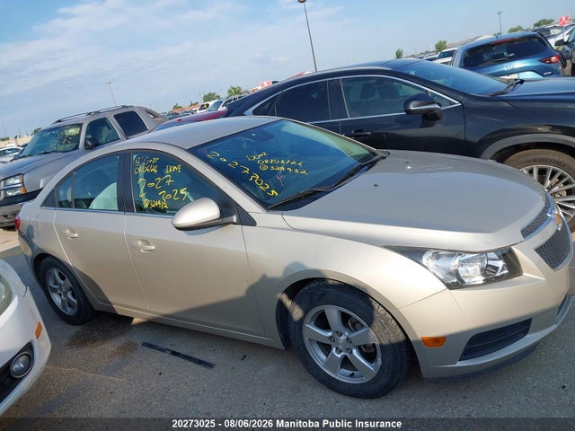 2013 Chevrolet Cruze Lt Turbo მანქანა იყიდება აუქციონზე, vin: 1G1PE5SB1D7324432, აუქციონის ნომერი: 20273025