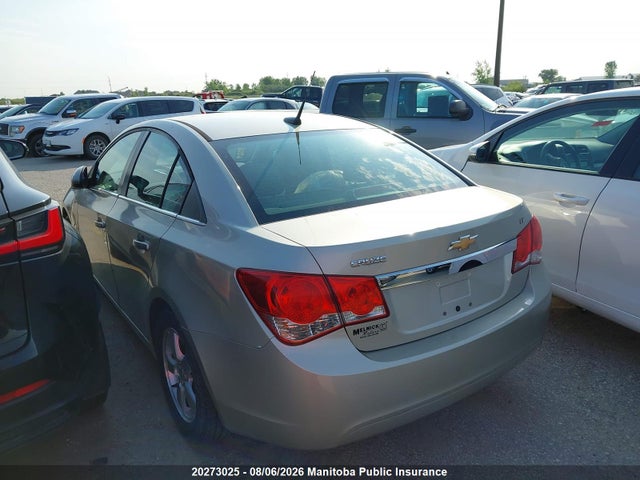 2013 Chevrolet Cruze Lt Turbo მანქანა იყიდება აუქციონზე, vin: 1G1PE5SB1D7324432, აუქციონის ნომერი: 20273025