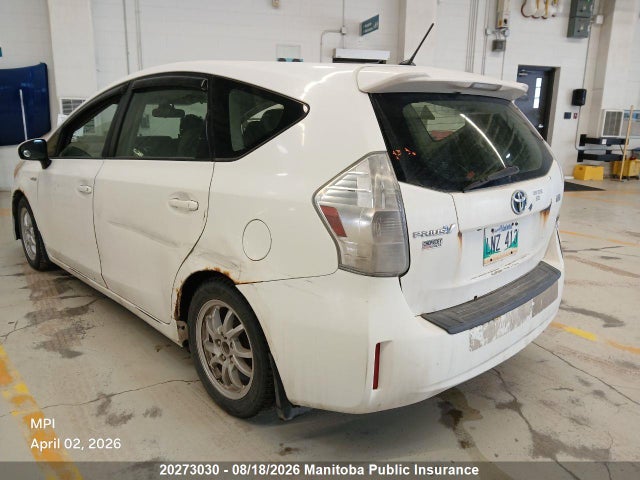 2013 Toyota Prius V მანქანა იყიდება აუქციონზე, vin: JTDZN3EU3D3254215, აუქციონის ნომერი: 20273030