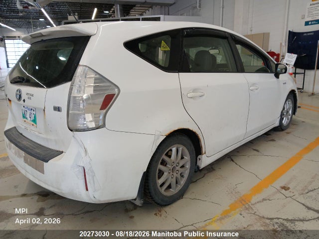 2013 Toyota Prius V მანქანა იყიდება აუქციონზე, vin: JTDZN3EU3D3254215, აუქციონის ნომერი: 20273030