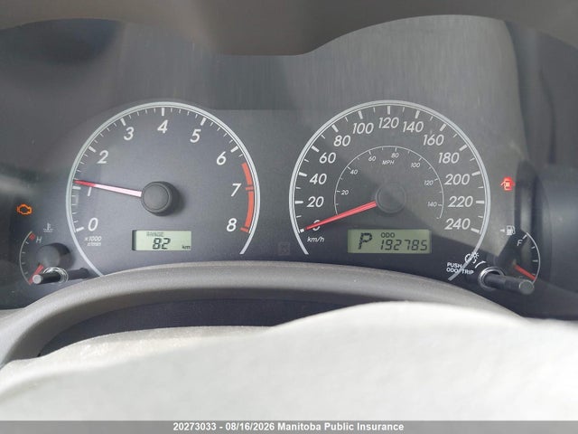2010 Toyota Corolla Ce მანქანა იყიდება აუქციონზე, vin: 2T1BU4EE4AC244542, აუქციონის ნომერი: 20273033