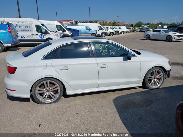 20273036 :رقم المزاد ، WAUFFRFF1F1065593 vin ، 2015 Audi S3 2.0t Quattro مزاد بيع