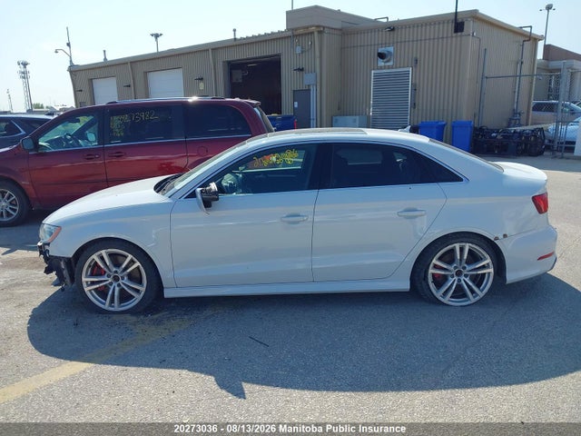 20273036 :رقم المزاد ، WAUFFRFF1F1065593 vin ، 2015 Audi S3 2.0t Quattro مزاد بيع