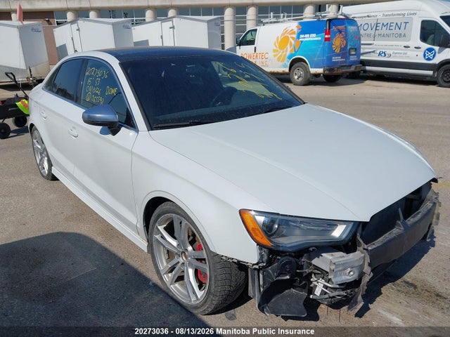 20273036 :رقم المزاد ، WAUFFRFF1F1065593 vin ، 2015 Audi S3 2.0t Quattro مزاد بيع