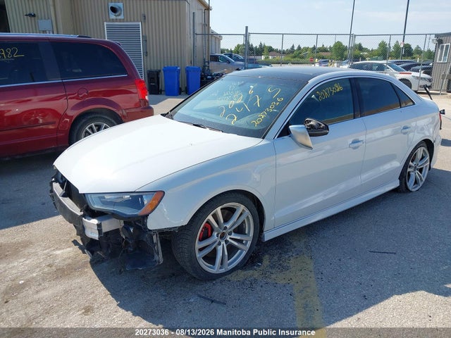 20273036 :رقم المزاد ، WAUFFRFF1F1065593 vin ، 2015 Audi S3 2.0t Quattro مزاد بيع