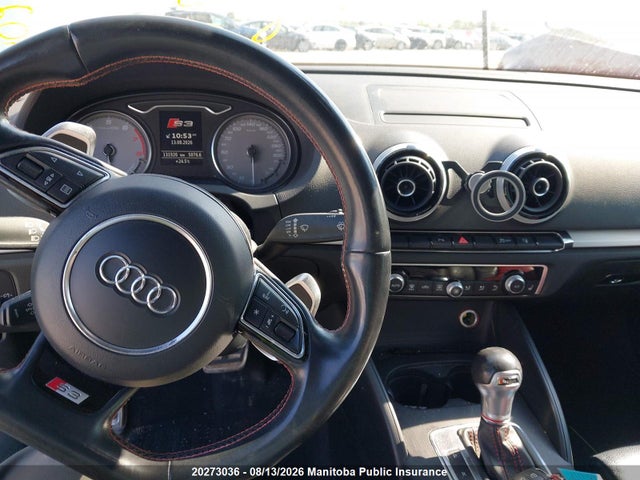 20273036 :رقم المزاد ، WAUFFRFF1F1065593 vin ، 2015 Audi S3 2.0t Quattro مزاد بيع
