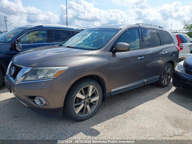 Nissan Pathfinder Platinum 2014 5N1AR2MMXEC668070 Image 2