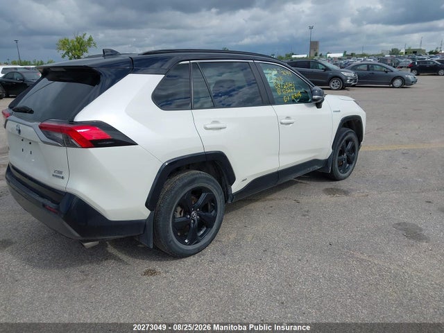 2T3RWRFV8MW123267 Toyota Rav4 Xse Hybrid