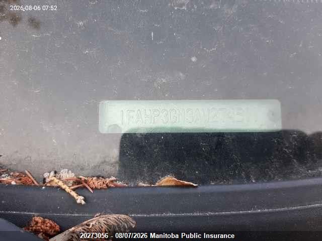 2010 Ford Focus Ses მანქანა იყიდება აუქციონზე, vin: 1FAHP3GN3AW274511, აუქციონის ნომერი: 20273056