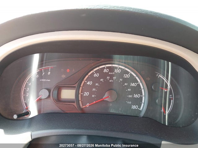 20273057 :رقم المزاد ، 5TDKK3DC2CS218001 vin ، 2012 Toyota Sienna Se V6 مزاد بيع