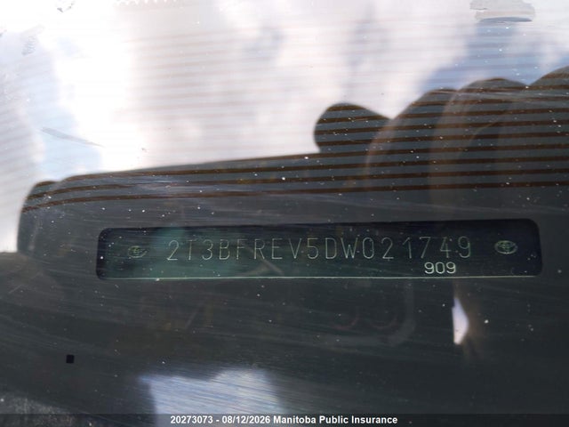 20273073 :رقم المزاد ، 2T3BFREV5DW021749 vin ، 2013 Toyota Rav4 Le مزاد بيع